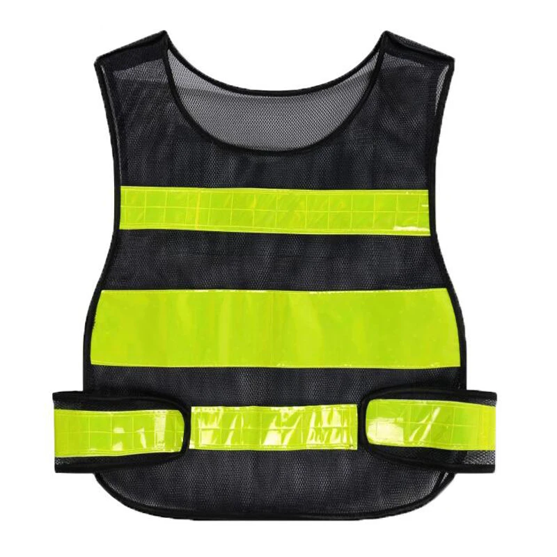 High Visibility Night Work Security Traffic or Cycling Safety Reflective Vest