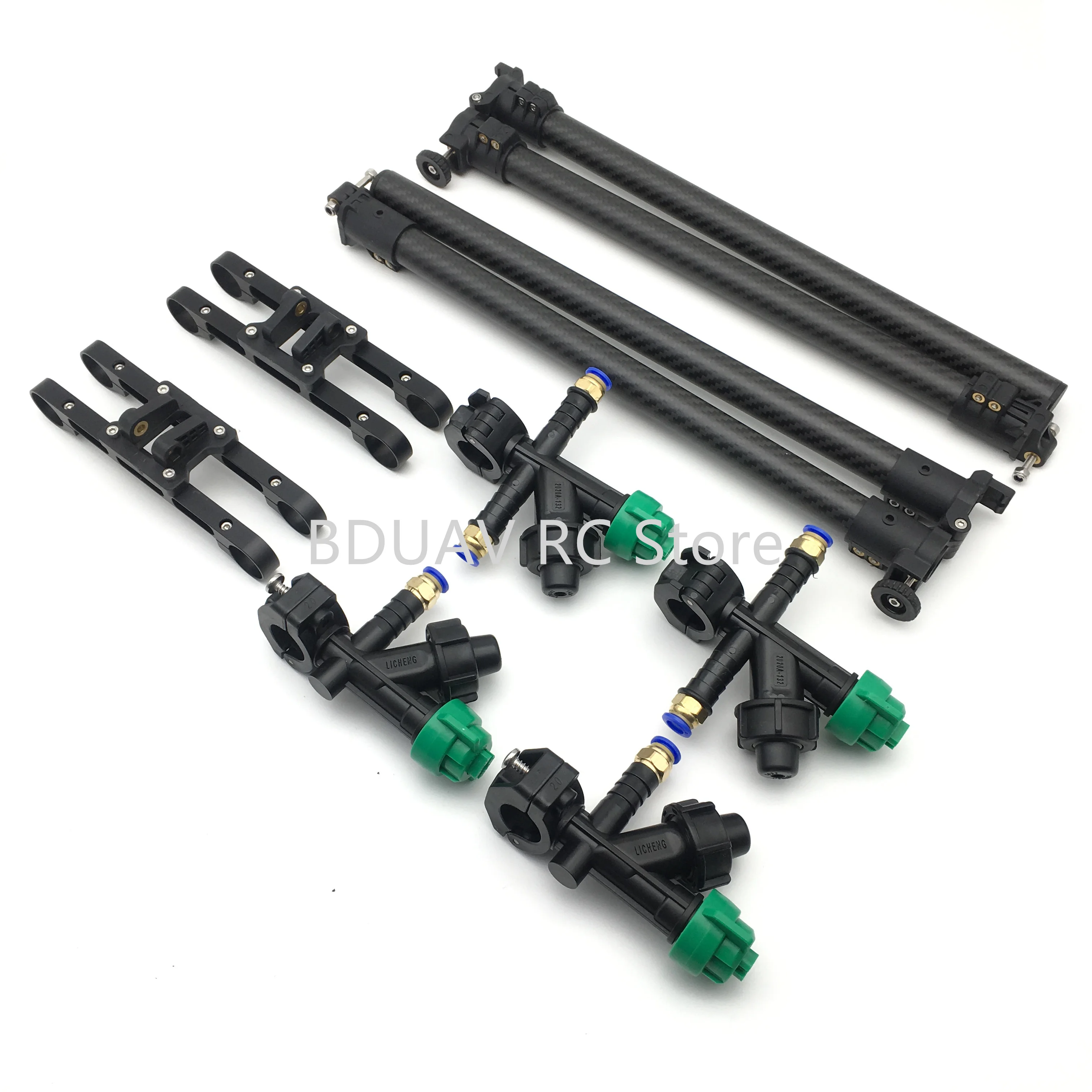 Plant UAV Folding Sparying Rod Assembly Drug Sprayer Quick Release Nozzle 20mm Carbon Tube Arm 18mm Landing Gear Joint  416 410