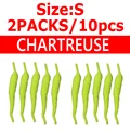 10pcs Chartreuse