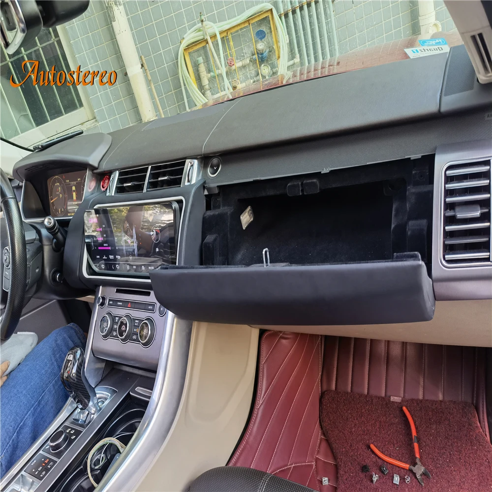 Rotatable Car GPS For Land Rover Range Rover Sport L494 2013~2019 Climate Board AC Panel Multimedia Player Navigation Auto Radio