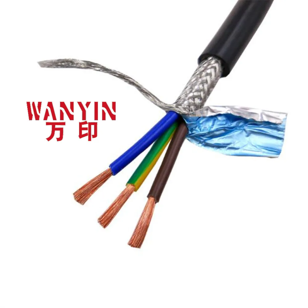 multi-core shielded cable RVVP20AWG 0.5mm 2-core to 24-core anti-interference control line inverter signal line