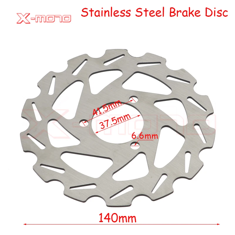Gas Electric Scooter Brake Disc 120/140/160mm For 47cc 49cc 2 Stroke Pocket Bike Mini Dirt Bike ATV Quad Mini Motorcycle