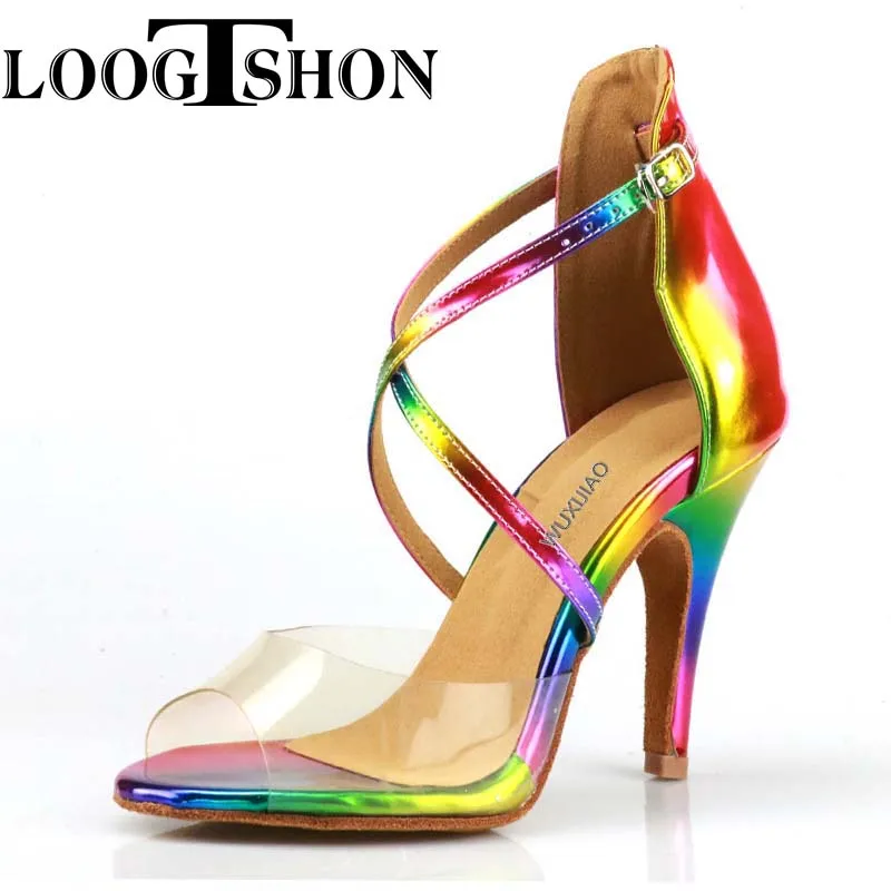 

LOOGTSHON Latin water platform dancing shoes woman fashion shoes High Heels Jazz Shoes heels for girls