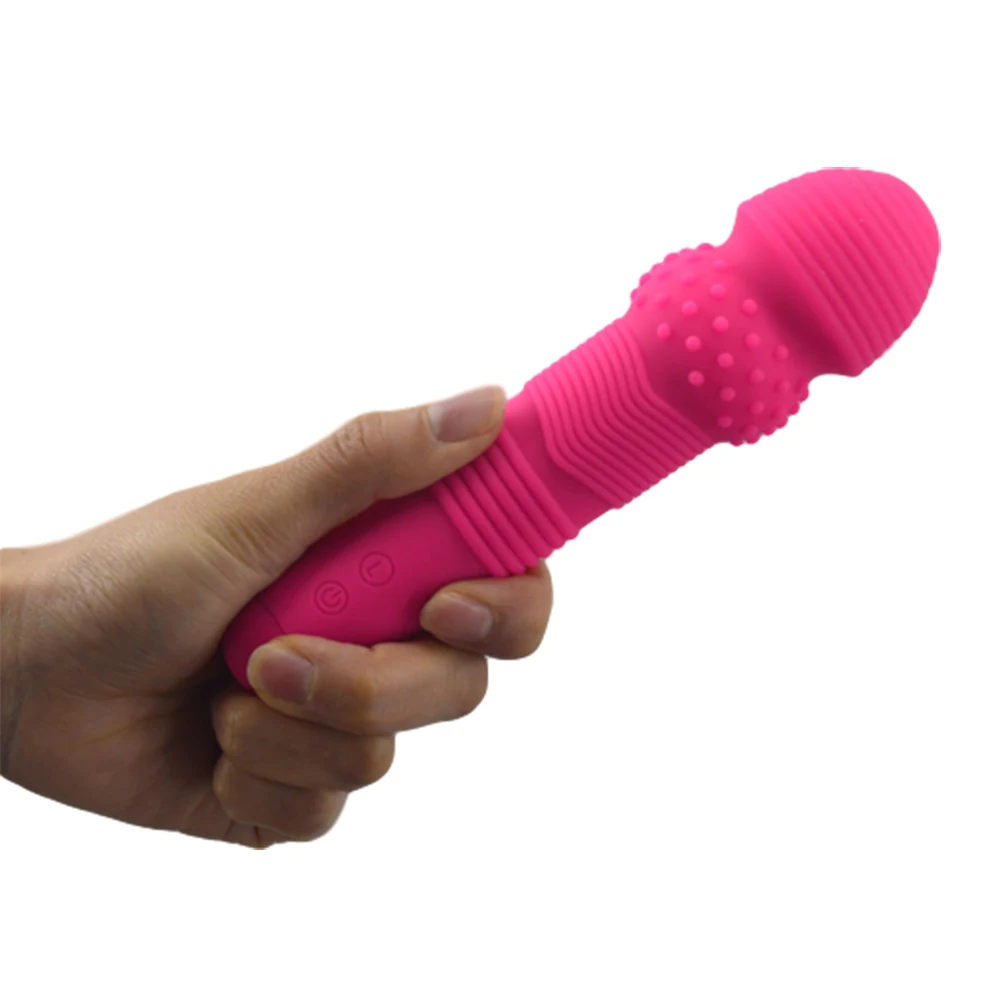 FAAK Silicone Magic AV Wand Body Massager Sex Toy Female Masturbator 7 speed Powerful clit Vibrators for Women Man Sex Products