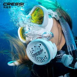 Cressi MC9 / COMPACT Balanced Dive Regulator Scuba Diving 1st Stage 2nd Stage Set Made in Italy.