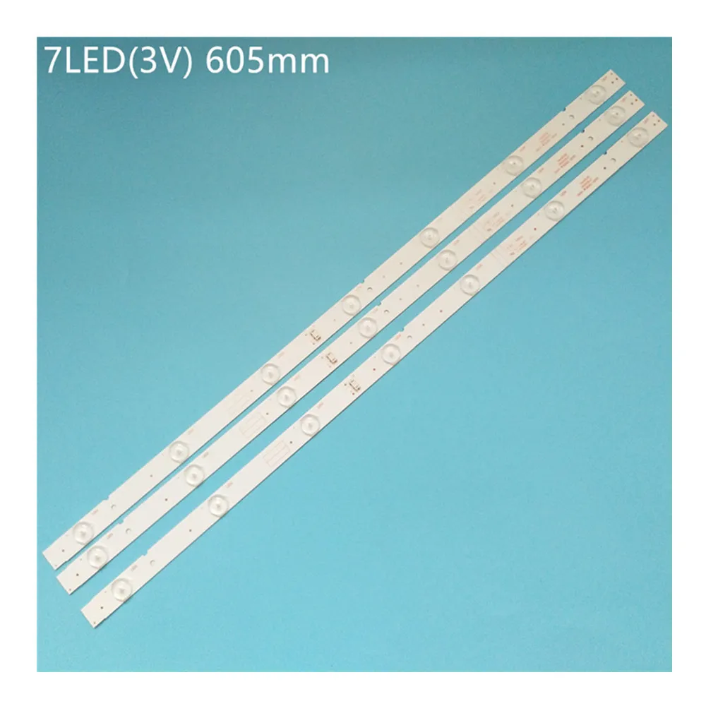 

3 PCS LED backlight strip for 32X3000 32E3000 32HX4003 5800-W32001-3P00 0P00 05-20024A-04A LC320DXJ-SFA2 CRH-A323535030751AREV1