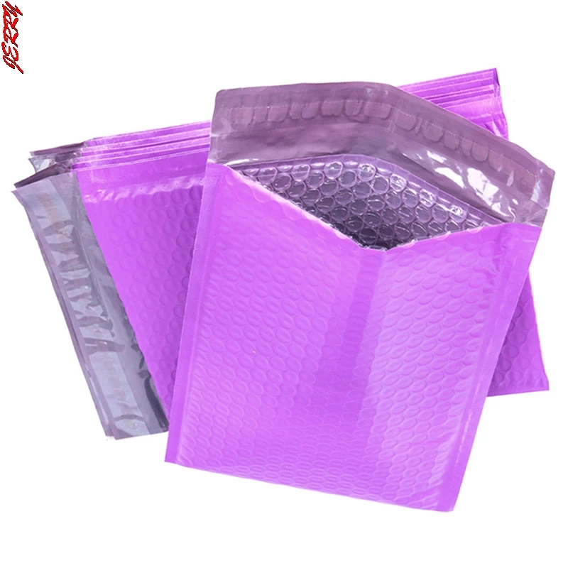 Boîte aux Lettres à Bulles XR Ziplock, Sac Cadeau, Enveloppe à Sandwich, Utilisé pour le Nettoyage et les Magazines Doublés de Sacs de Courrier, Nouveauté, 10 Pièces