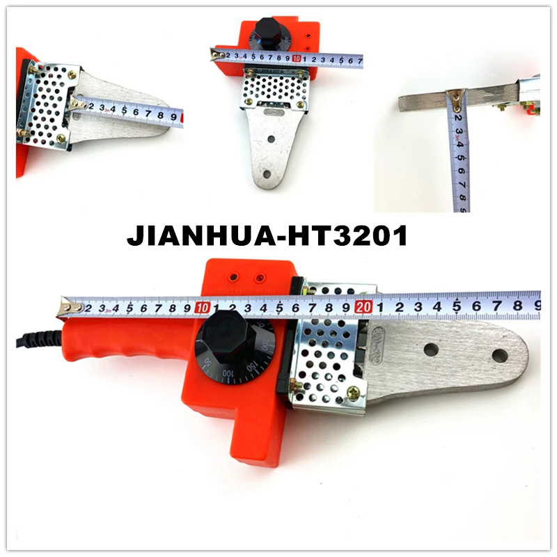 Machine à Souder les Tuyaux en PVC avec Couteau, Fer à Souder pour Tuyaux en Plastique, Analyste d\'Outils de Soudage, Φ 20-32mm, 1 Ensemble
