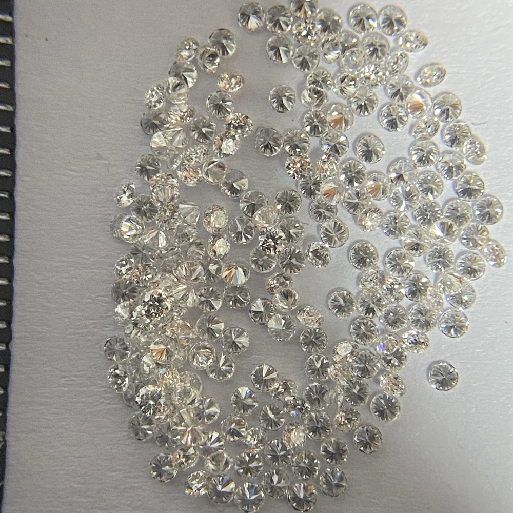 Meisidian natural diamond VS F color 343 Pcs 1.2mm 461 Pcs 1mm