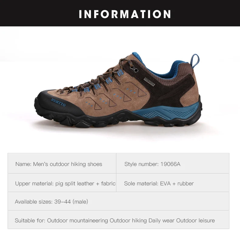 Humtto Rutschfeste Outdoor-Wanderschuhe für Herren, atmungsaktive Kletterschuhe für Damen, Sport-Sneaker, Trekking- und Jagdstiefel, Tourismus- und taktische Schuhe – Detail 15