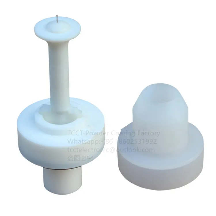 

electrostatic powder spray gun round electrode holder conductive needle suits for PARKER 7800