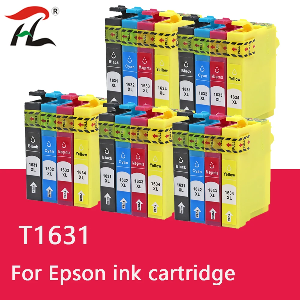 16XL T1631 - T1634 T1621 T1624 Compatible ink Cartridge for Epson WorkForce WF 2010 2540 2750 2510 2520 2530 2760 Printer