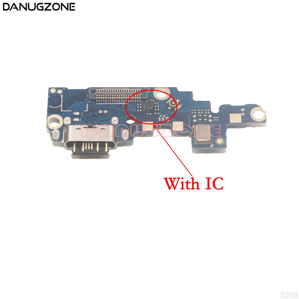 10PCS For Nokia X6/ 6.1 Plus 2018 TA-1083/1099/1103/1116 USB Charging Dock Socket Port Connector Charge Board Flex Cable With ic