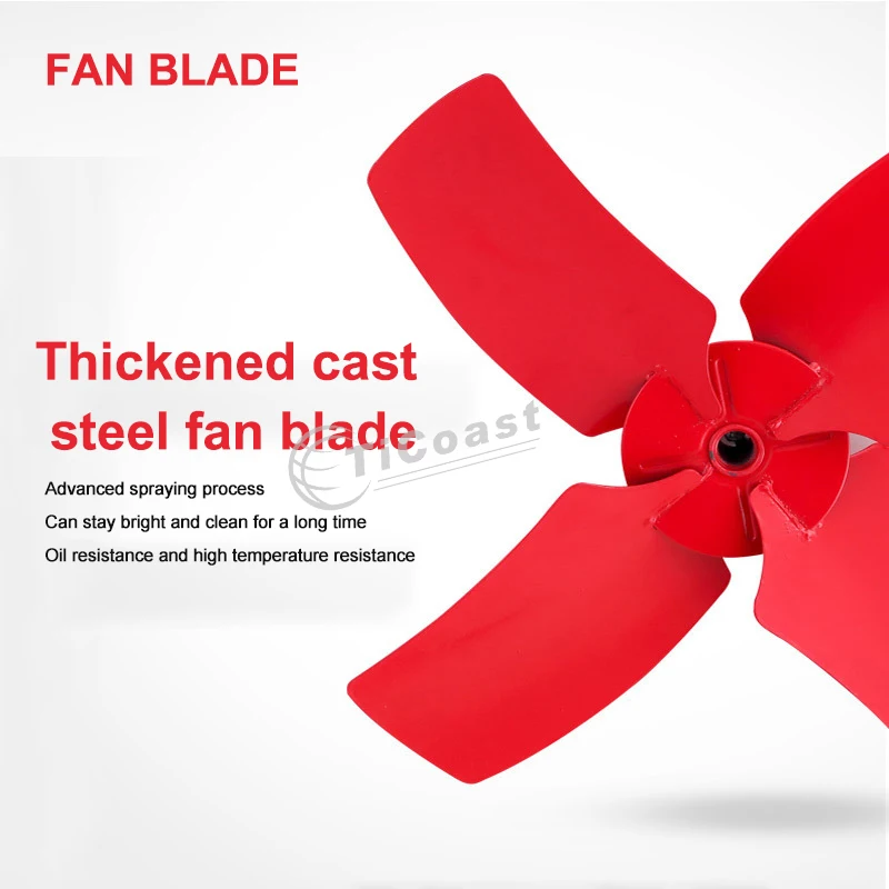 10 inch Silent Powerful Industrial Ventilation Extractor Fan Exhaust Commercial Air Blower Fan for Kitchen Bedroom