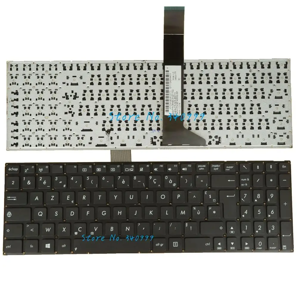 new AZERTY French Keyboard for ASUS X550C X550D X550E X550J X550L X550M X550V