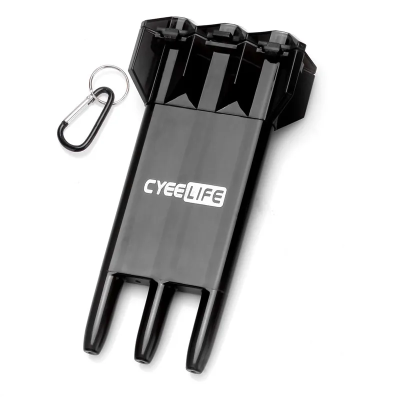 CyeeLife Dart carry case Transparent Plastic 12 Colours,Suitable for Most Darts,Upgrade style