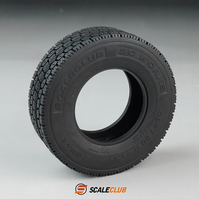 Scaleclub-1/14 Pneus de Simulação de Caminhão, Adequado para Modelos LESU FH16R620 R470 770S 1851 3363 3348 TGX FH16 e DIY