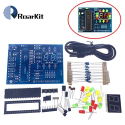 MHT5 Traffic Light Controller Electronic DIY Kit Electromechanical Skills Training Contest STC89C52 51 Single-Chip Microcomputer