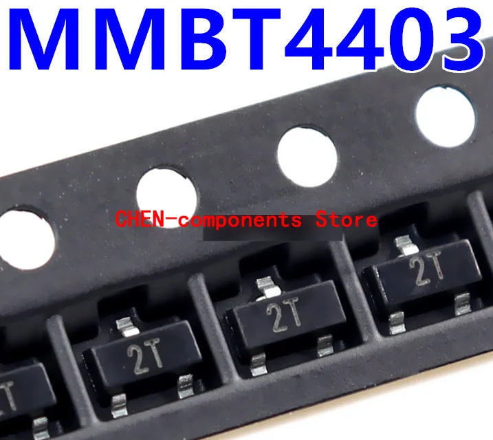 Triode SMD SOT-23 2T, 100 pièces