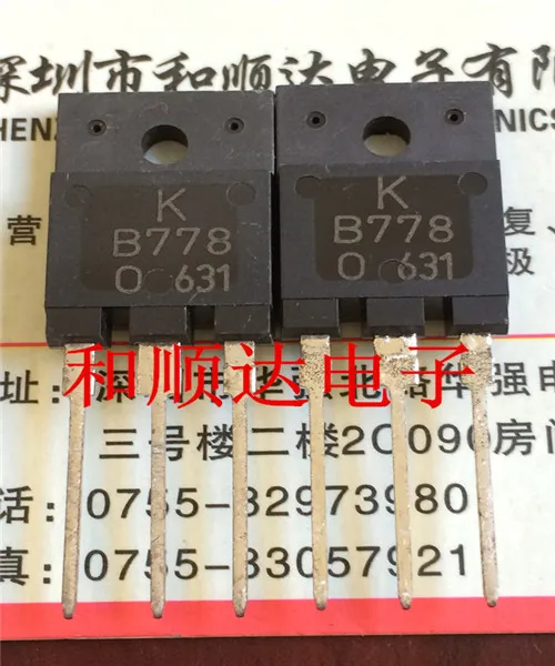 

10PCS KTB778 TO-3PF