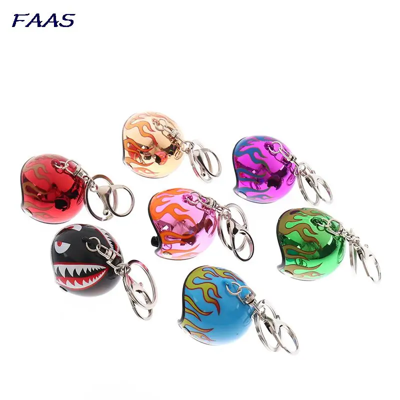 Motorcycle Helmet Keychain Keyring Key Chain Ring Pendant Men Women Kid Gift Birthday Christmas Xmax Present Collection Souvenir