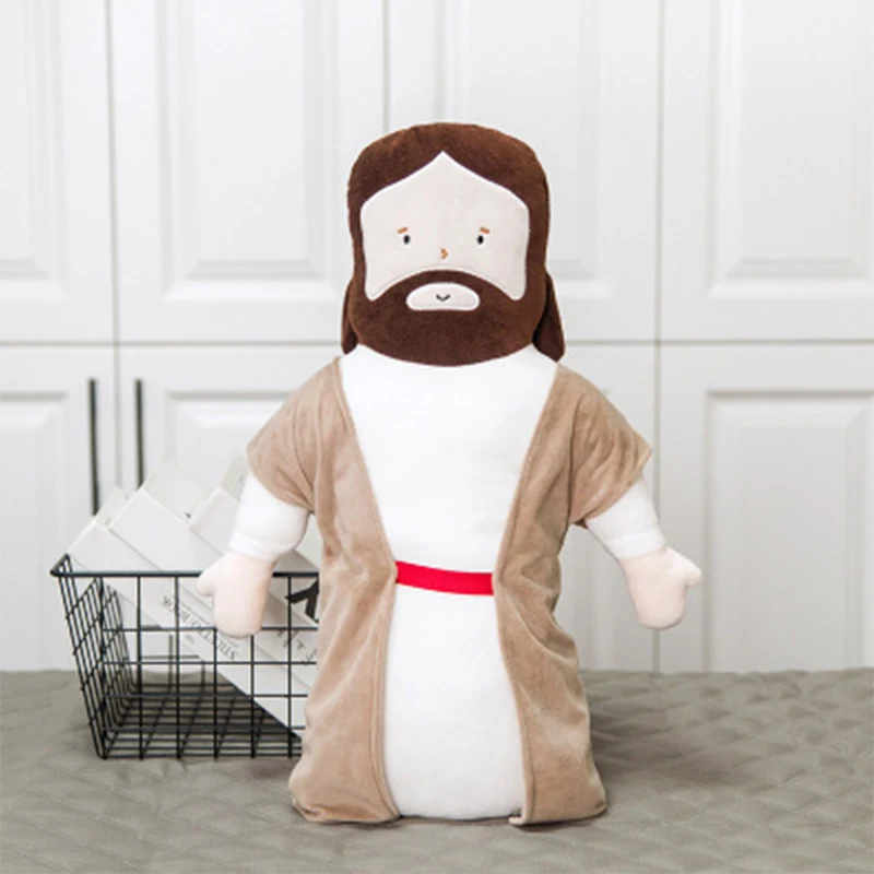 2022 New Creative Hot Sale Plush Toys Jesus Pillow Plush Toy Custom Wholesale Festival Gift