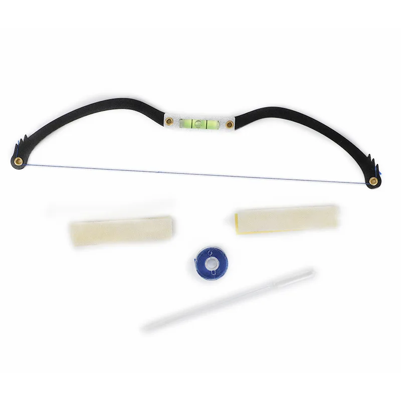 

Microblading semi-permanent makeup bow and arrow line ruler measuring brow mapping rope with 15 string liners 15 dyeing liners