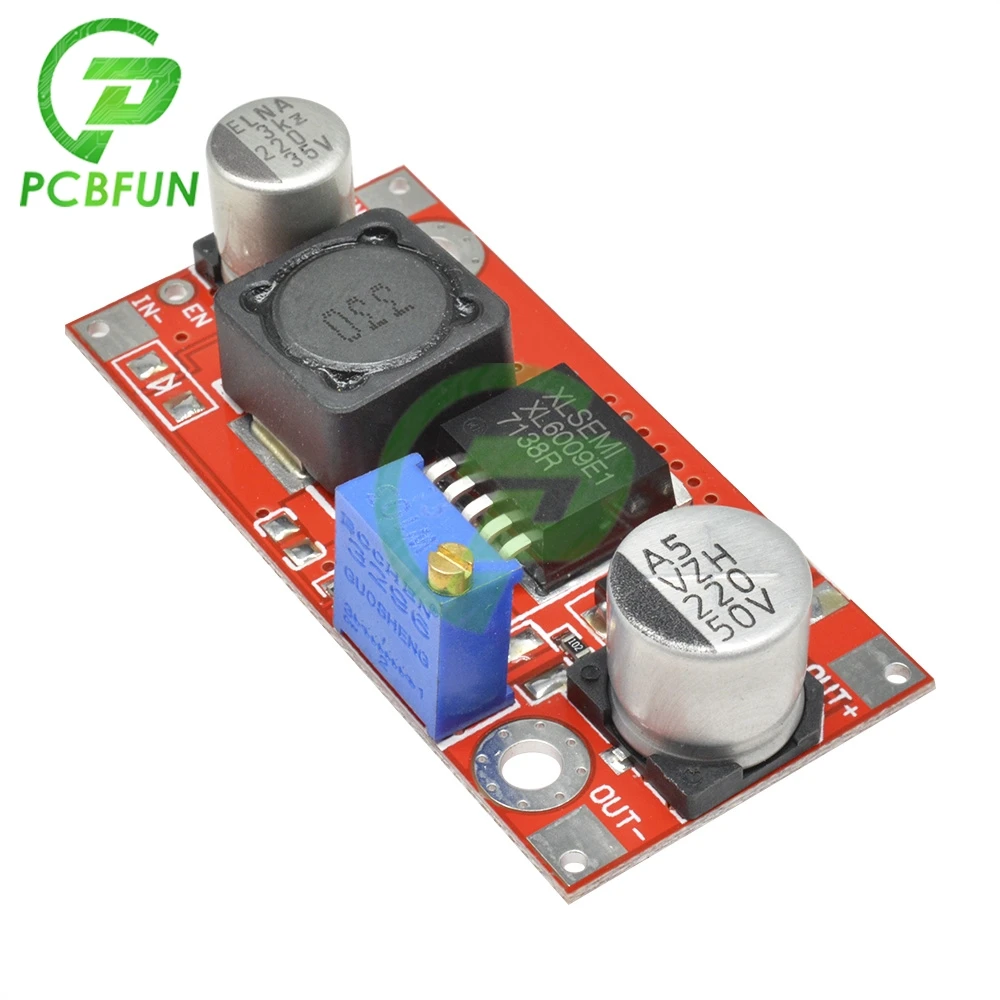 XL6009E1 Module Boost Buck DC-DC Adjustable Step Up Down Converter XL6009 Power Supply Module High Performance  Replace LM2577