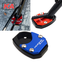 Motorcycle Aluminum CNC Accessories For KYMCO XCITING 400 S400 XCITINGS400 201 -2019 Kickstand Side Stand Extension Enlarger