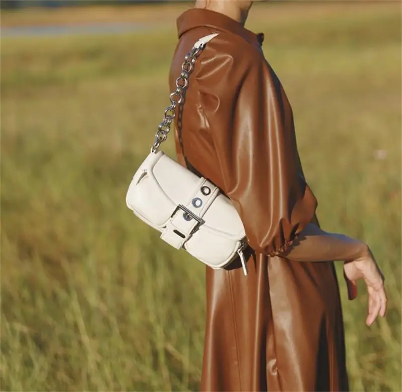 Vintage Square Armpit bag Fashion Female High-quality PU Leather Women's Designer mini Handbag Vintage Shoulder Messenger Bag