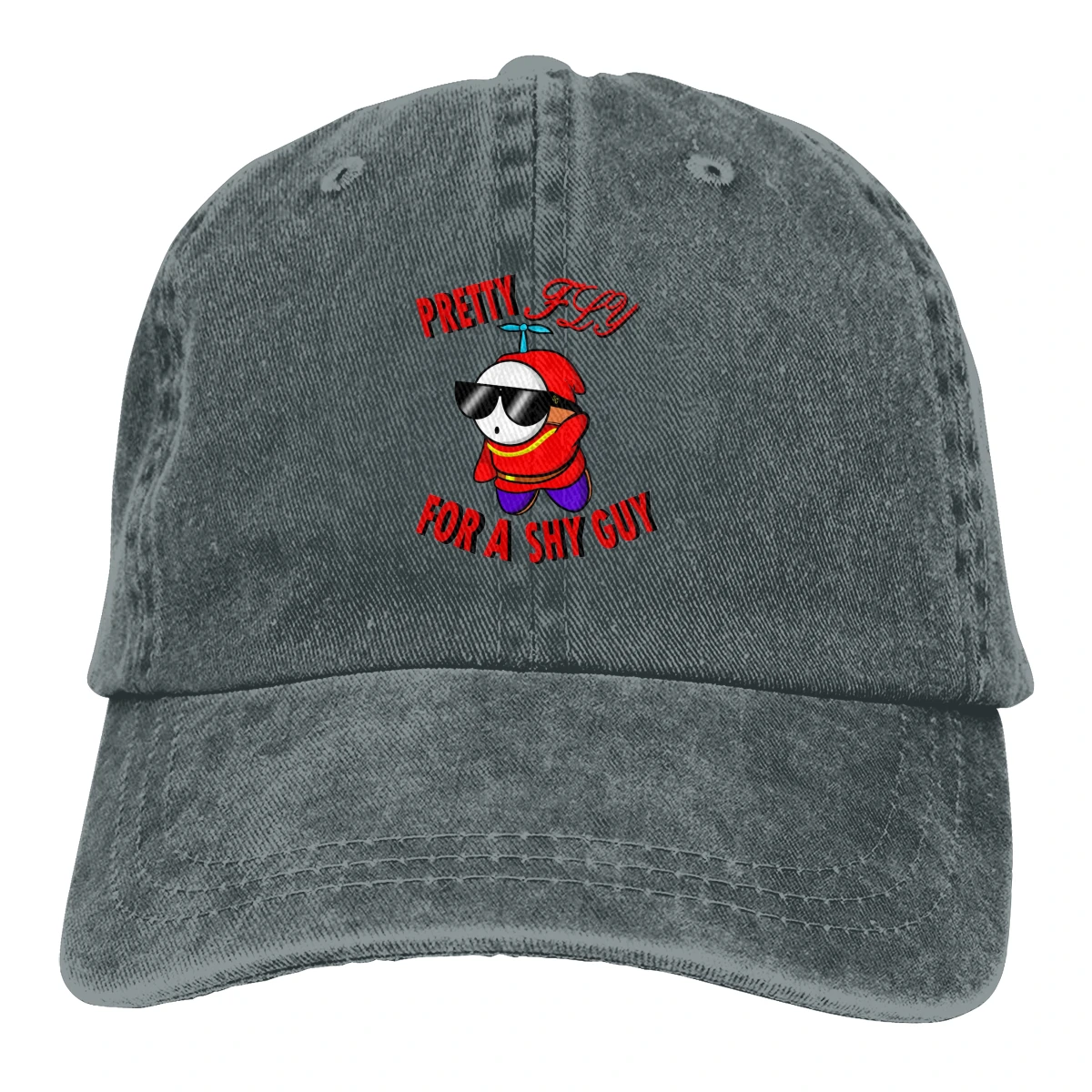 Colors Hat Summer Trucker Cap Pretty Fly For A Shy Guy Personalized Cowboy Hat