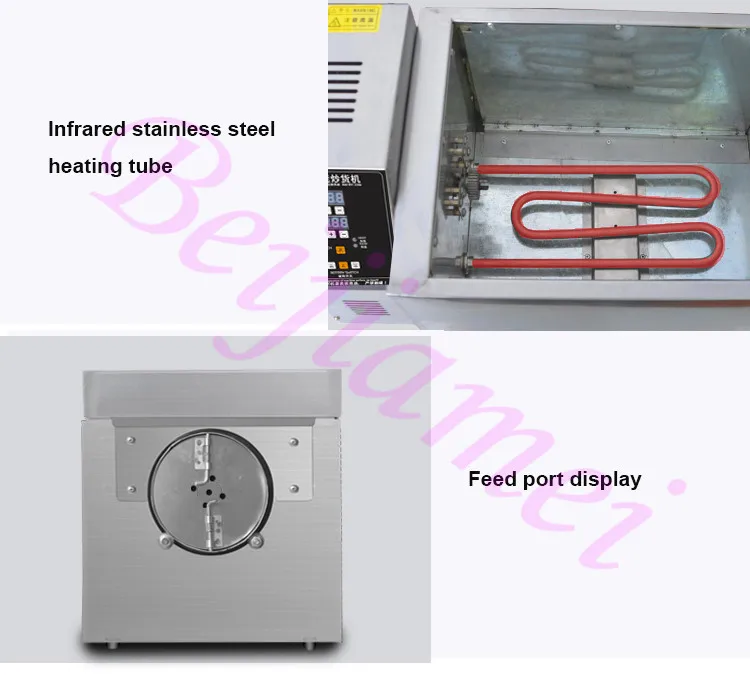Wielofunkcyjna Maszyna do Prażenia Kasztanów, Komercyjna Maszyna do Smażenia Kasztanów, Orzeszków Ziemnych, Nasion Melona, Ziaren Kawy, Mała Maszyna do Palenia
