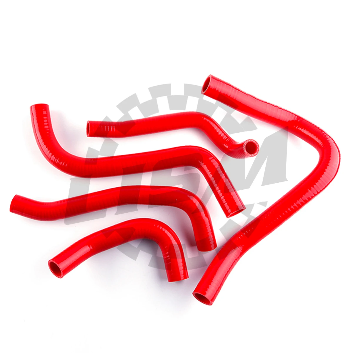 5PCS For 1998-2007 Honda CBR1100XX Super Blackbird 3-ply Motorcycle Silicone Radiator Coolant Hose Kit Pipe