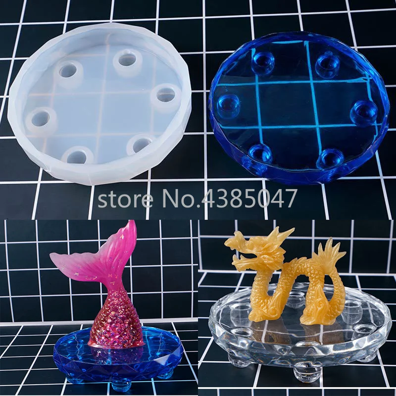 1PC Ball Base Board UV Expoxy Resin Decorative Jewelry Making Molds for Jewelry Bead Mold Jewelry Making Tools