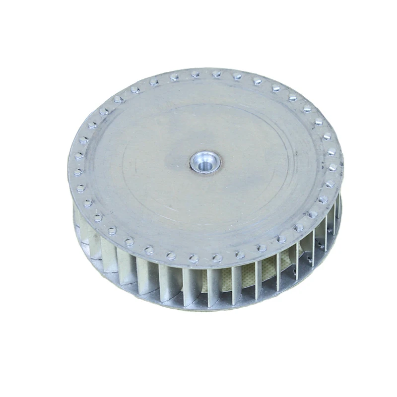 100mm Aluminium 30mm height Shaft Impeller small fan Wheel Blade High Temperature Resistant