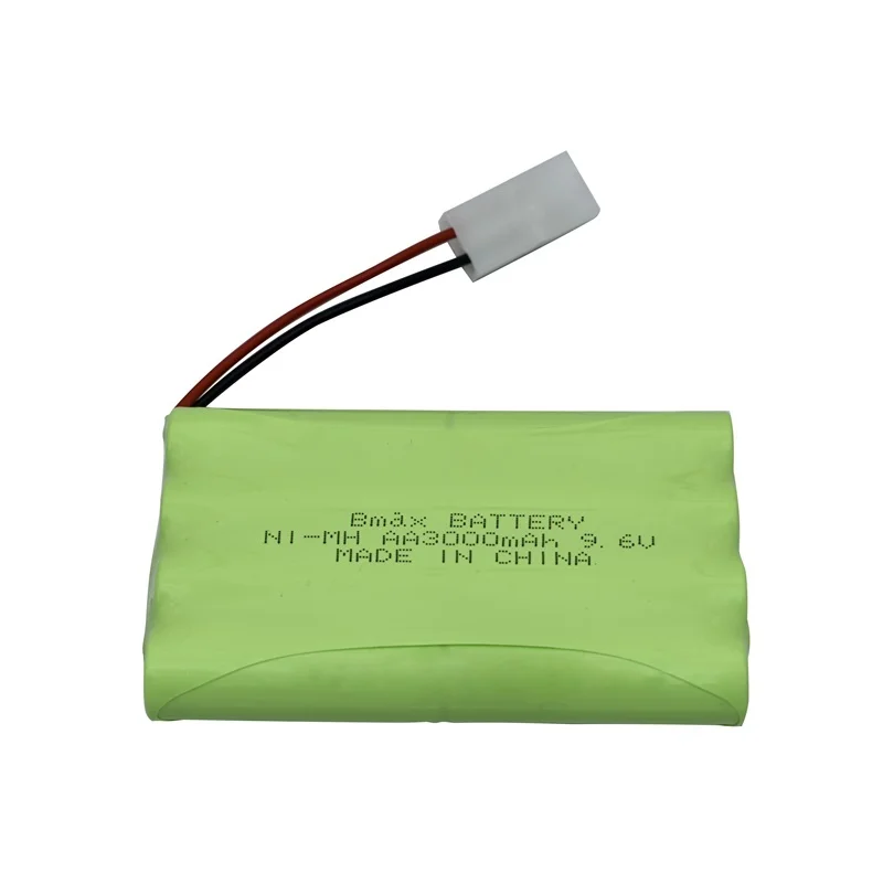 Batería NiMH 9.6V recargable 3000mAh para RC – Pack 5 uds - imagen 4