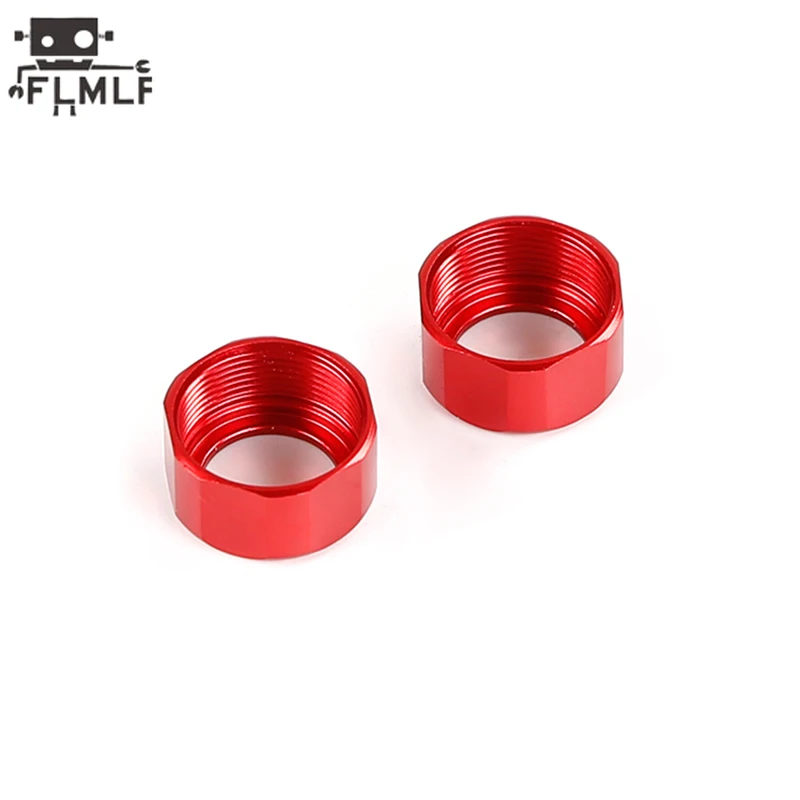 Rc Car 6MM Shock Absorber Tube Nut 2PCS/Set Fit 1/5 HPI ROFUN BAHA ROVAN KM BAJA 5B 5T 5SC Parts