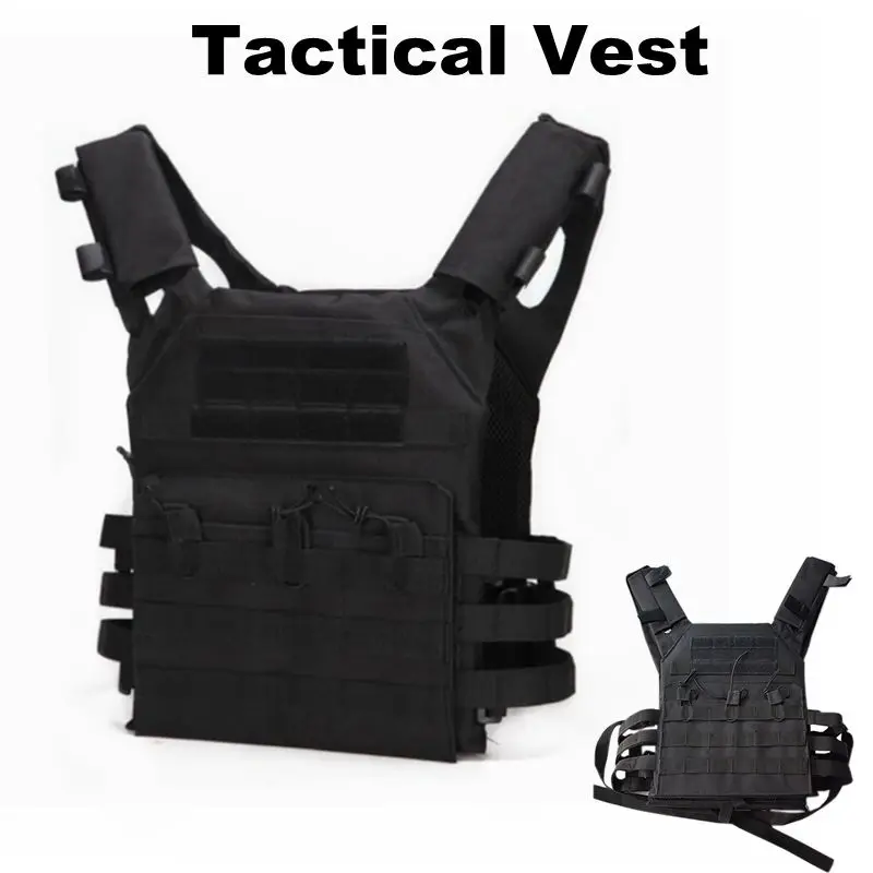 Airsoft Gear Military Combat Body Armor Multicam Hunting Vest Tactical Equipment Army Vest JPC 600D Molle Plate Carrier Vest