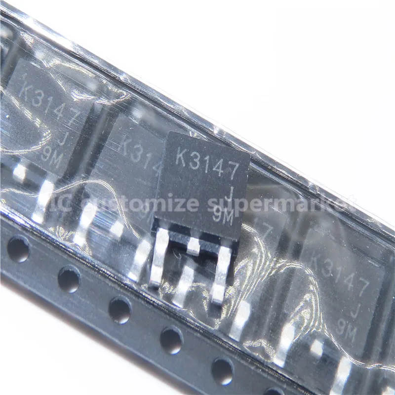 10 قطعة/الوحدة نوي K3147 2SK3147 إلى 252 100V 5A SMD الترانزستور