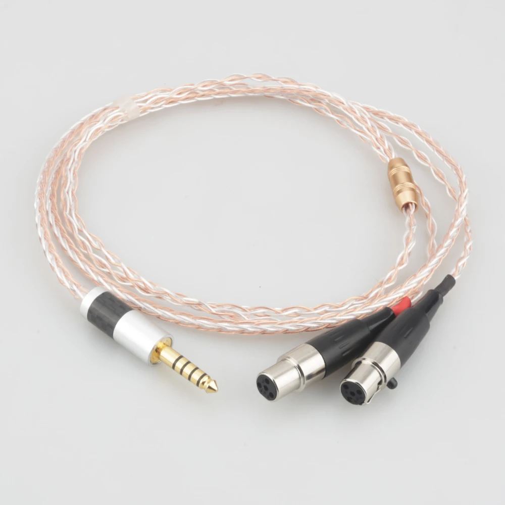 

4.4MM XLR Balanced HiFi Headphone Cable For Audeze LCD-2, LCD-3, LCD-4, LCD-X, LCD-XC Headphone and for Astell&Kern AK240 AK380