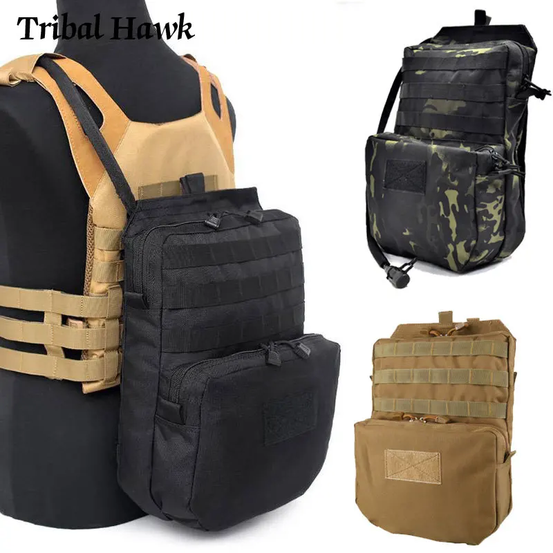 Borsa tattica Assault Combat Molle zaino Outdoor EDC softair caccia zaino gilet Pouch Equipment