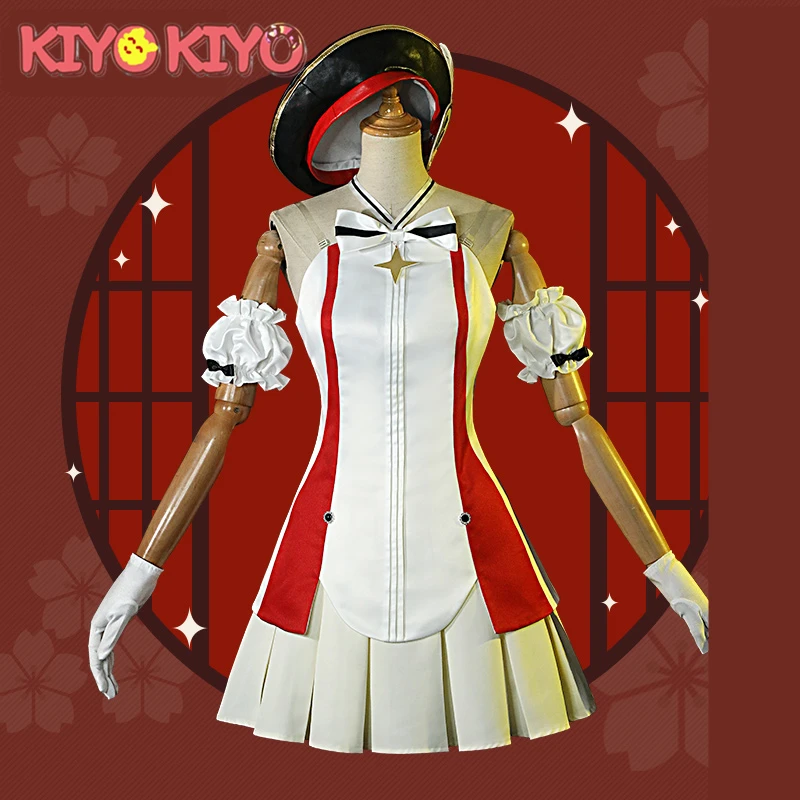 

KIYO-KIYO Genshin Impact Cos Klee Concert Dress Cosplay Costume Halloween costumes