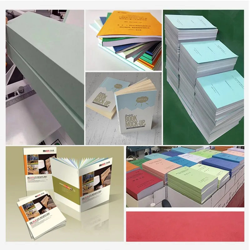 Perfect Binding Machine Hot Melt Glue Book Binder 5cm Thickness