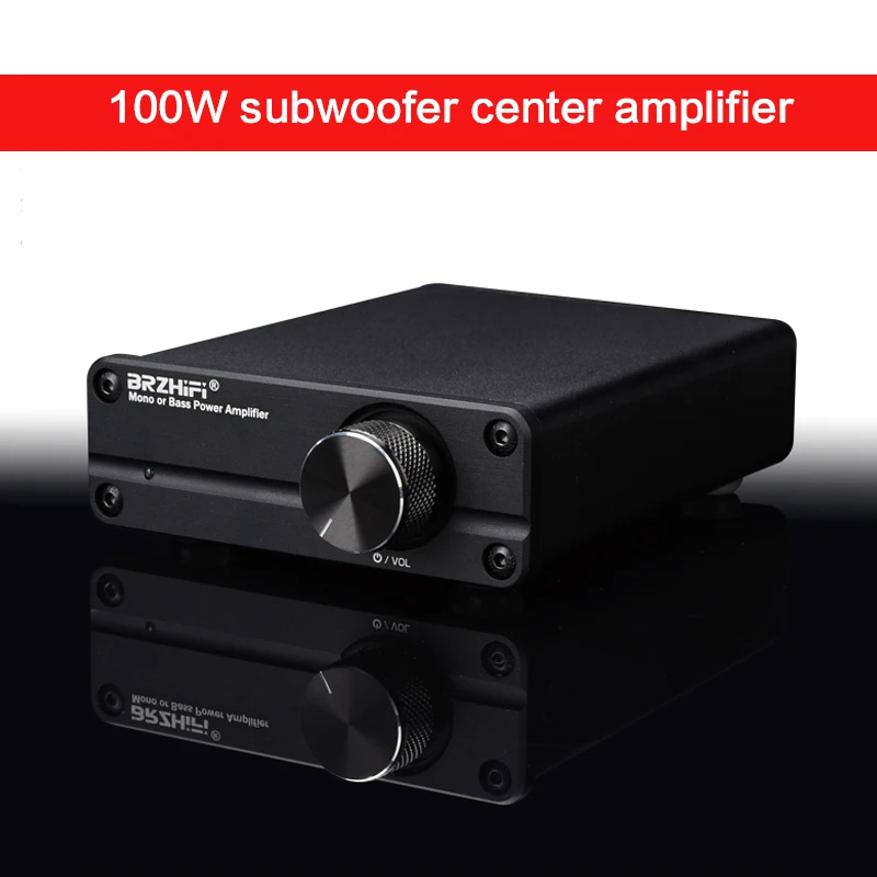 

100W DC12-24V High-power Subwoofer, Center Amplifier AV Home Theater SUB/SWF-OUT Connected To Subwoofer 2.1/5.1/7.1 4-8Ohm