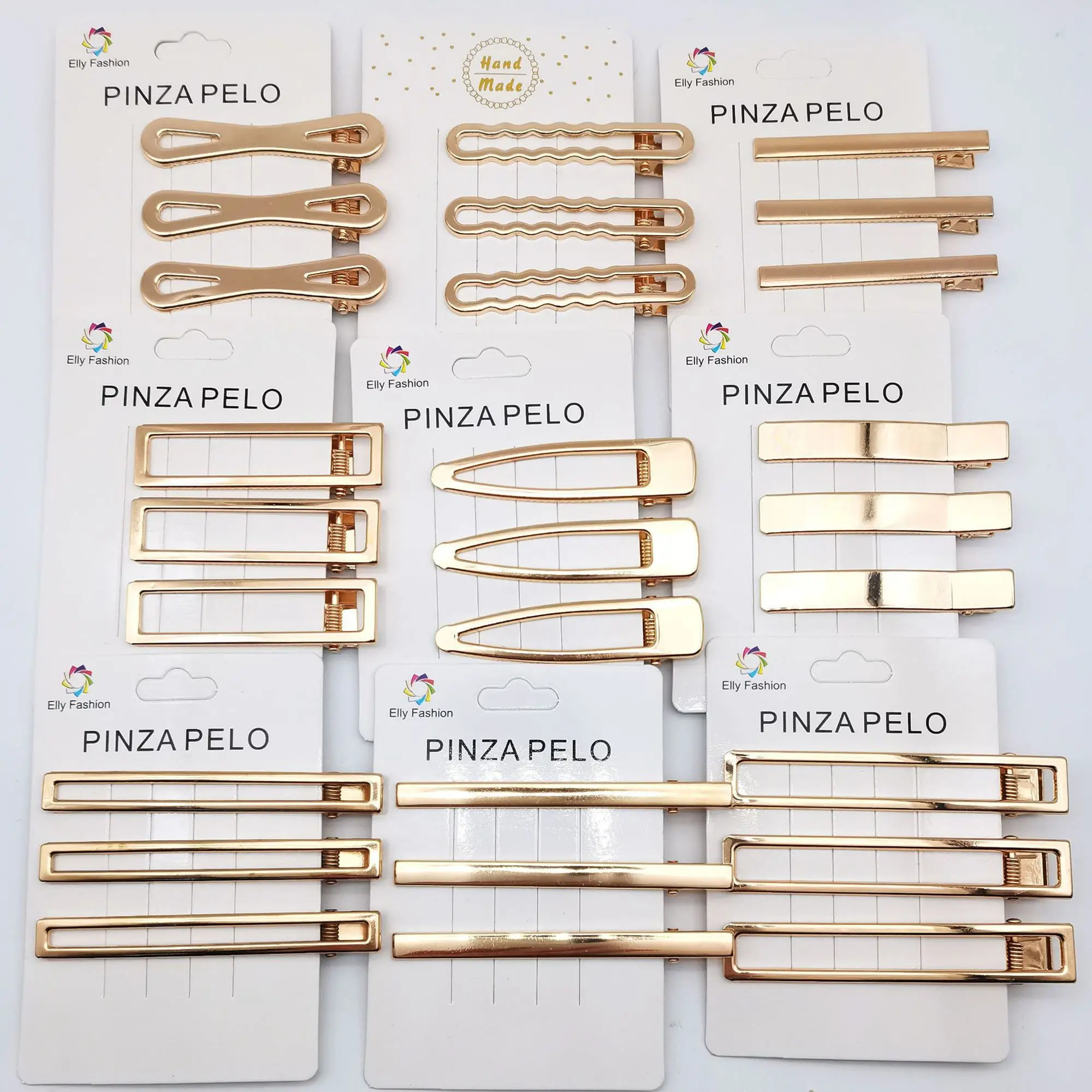 10 sztuk/partia metalowy pusty klips z dziobem kaczki kwadratowy klip perłowa szpilka diy akcesoria do włosów