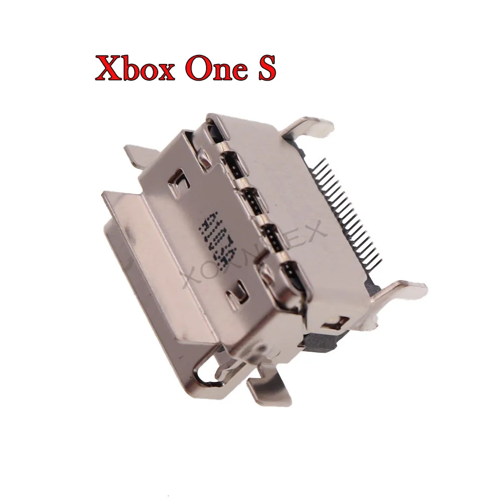 For Xbox one Slim/ X /Series X HDMI-compatible Port Connector Socket Replacement For Microsoft Xbox One S Slim