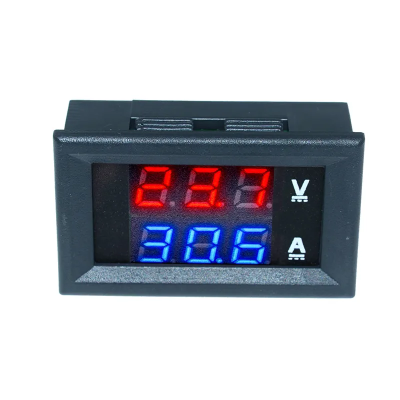 0.56" Dual LED Display Auto Car Mini Digital Voltmeter Ammeter DC 100V 10A Panel Amp Volt Voltage Current Meter Tester Detector