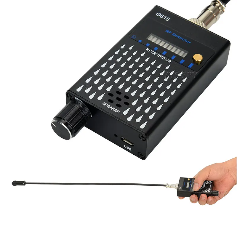 المهنية مكافحة التجسس المغناطيسي لتحديد المواقع المقتفي الكاشف G618D/G618 مكتشف ل GSM إشارة المغناطيس المخفية الصوت لتحديد المواقع التنصت علة