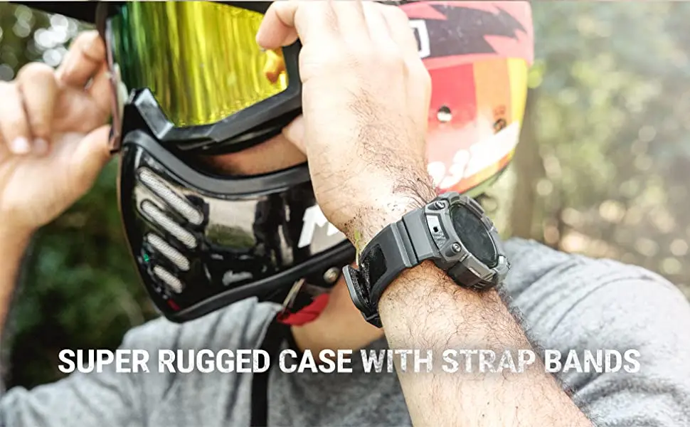 Case For Samsung Galaxy Watch Active 2 (44mm) SUPCASE UB Pro Rugged Protective Cover with Strap Bands For Galaxy Watch Active 2