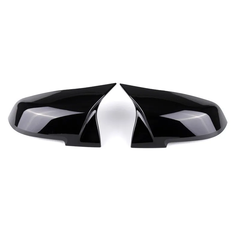 2 Pieces Rearview Mirror Cover Cap Carbon Black for BMW Series 1 2 3 4 X M 220i 328i 420i F20 F21 F22 F23 F30 F32 F33 F36 X1